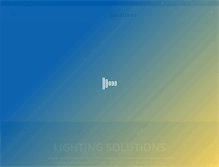 Tablet Screenshot of lightingsolutionsal.com